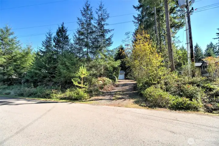 Set back from main road for tons of privacy.