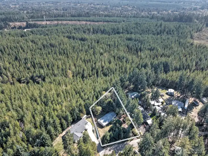Backs up to 400+ acres of Forest Land.