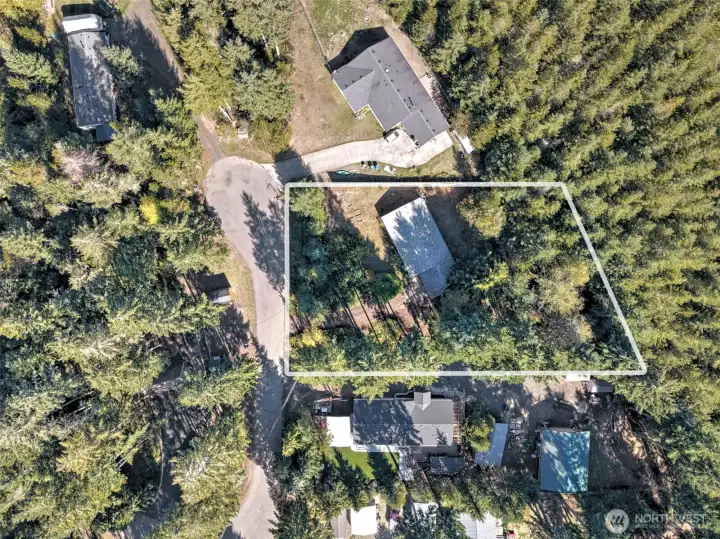 Large lot - .49 of an acre!