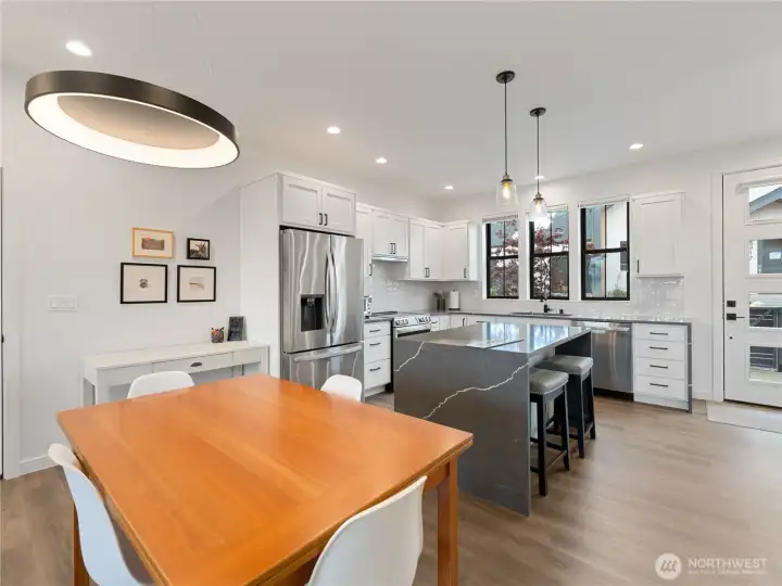 This open design floorpan lives large and is perfect for entertaining.