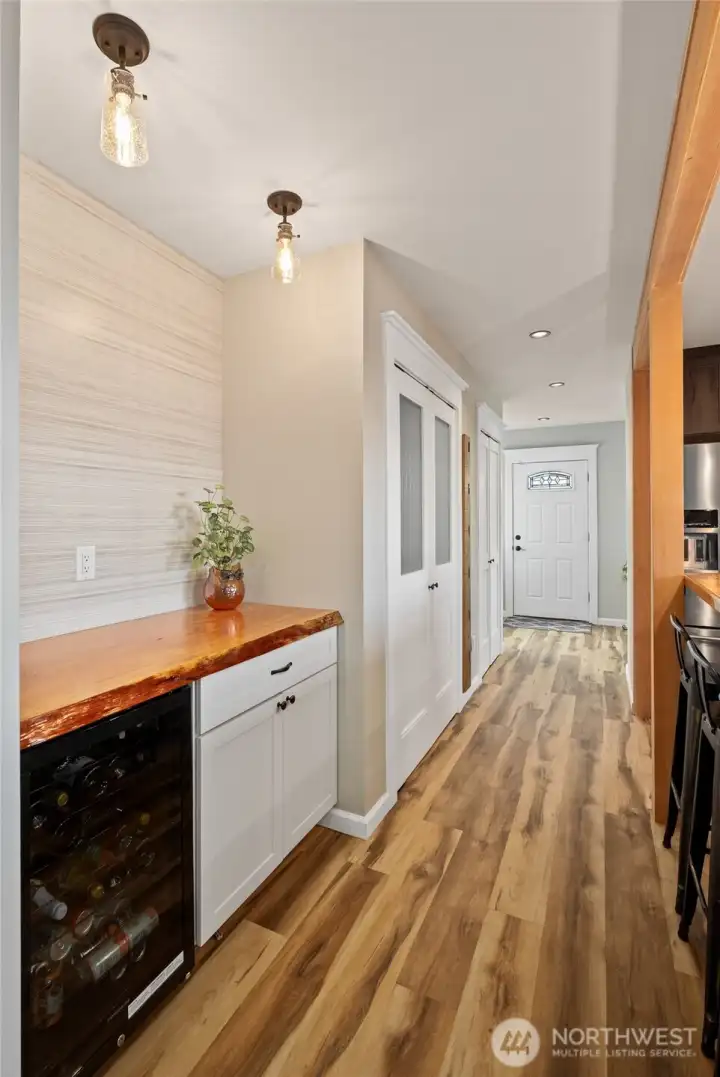 Pantry & Beverage Area-wine fridge stays