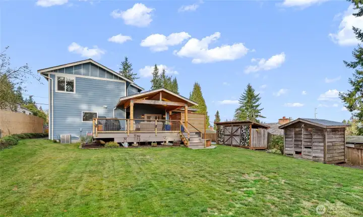 Back of Home and Yard