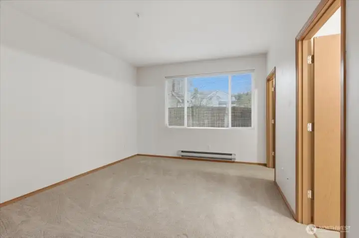 Primary bedroom. Furnish as you like.