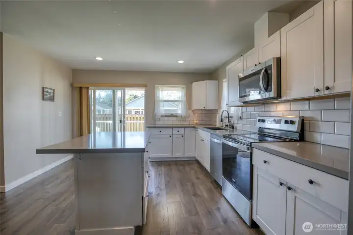 Open layout with abundant natural light