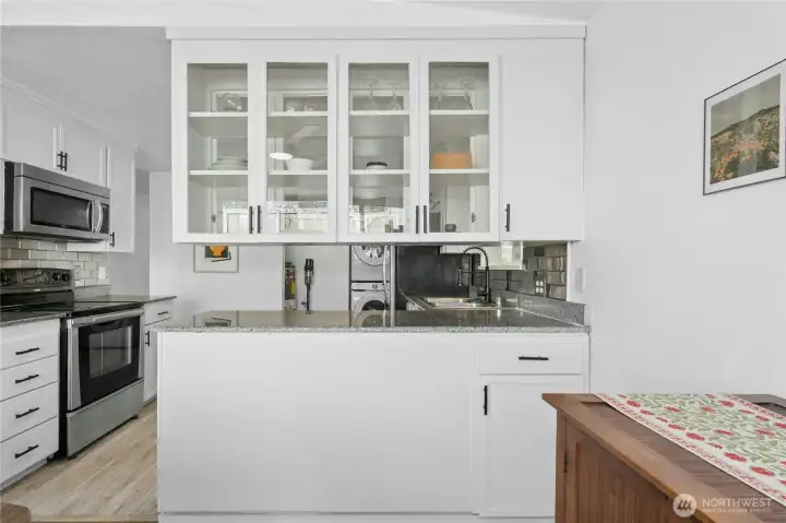 How cool is this see through cabinet?!