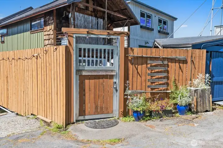 Allison marina is an owned condo dock of 6 total members which includes the College Club as Unit 1.  Buyer has the option of joining the club for a monthly fee.