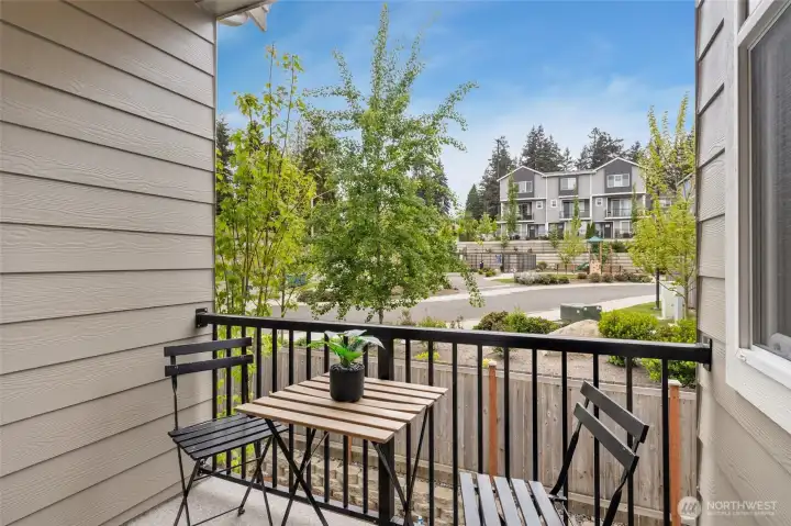 Patio - Model Home Unit 3