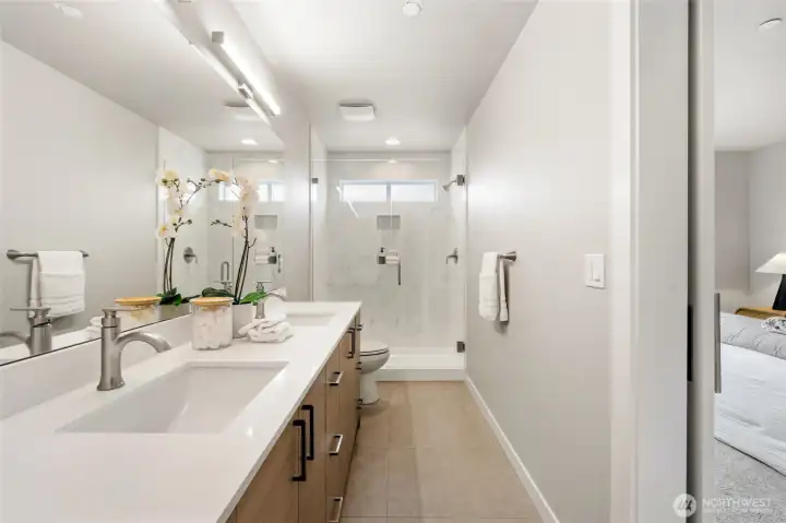 Primary Suite Bath - Model Home Unit 3