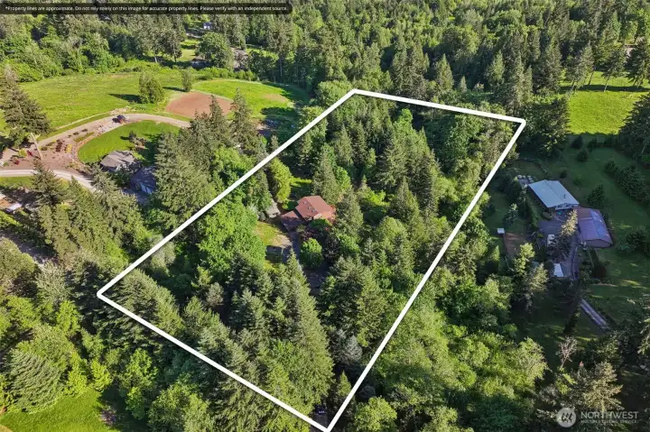 Apprx property boundry line