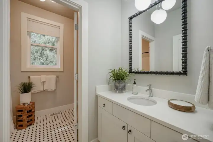 Main bath near bedrooms 2 & 3