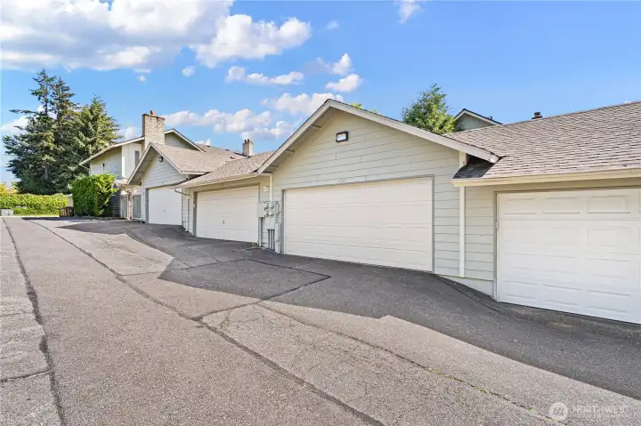 Access to individual 2 car garage. Access to individual 2 car garage.