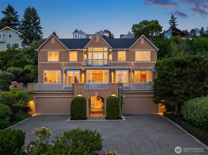 Infused with charm, the home offers generous living all connected to its outdoor spaces...