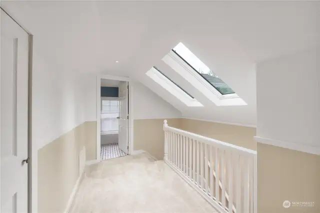 SKYLIGHTS MAKE IT SO MUCH BRIGHTER  UPSATIRS