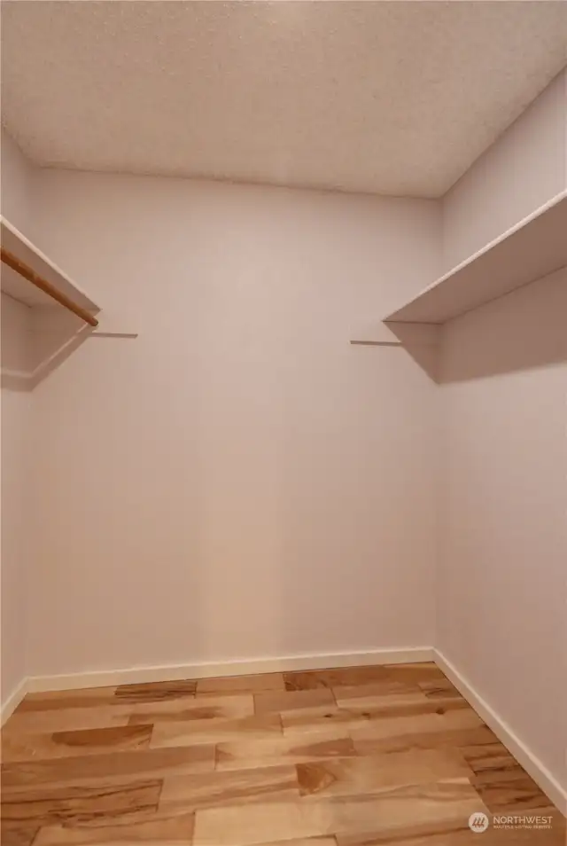 primary walk-in closet