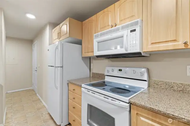 Built-in Microwave - Appliances included