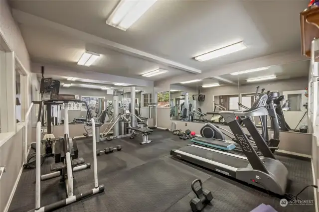 Exercise Room in Clubhouse