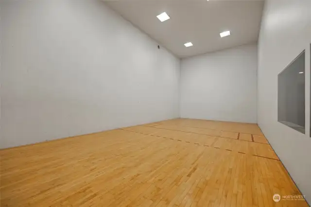 Indoor Sports Court - inside Clubhouse