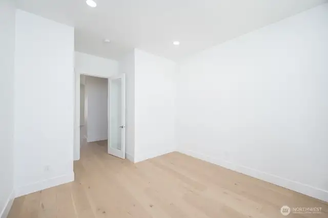 Office with glass door