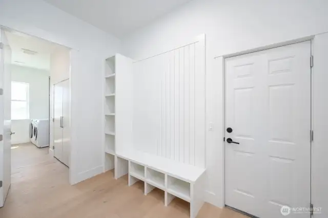 Mud Room and garage entrance