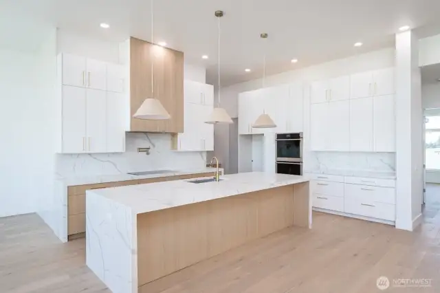 Chef's Kitchen with custom cabinets