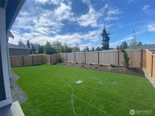Homesite 6 Backyard