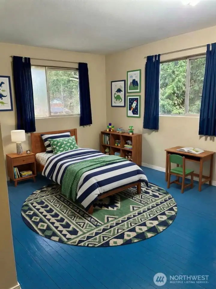 2nd Bedroom Virtually Staged