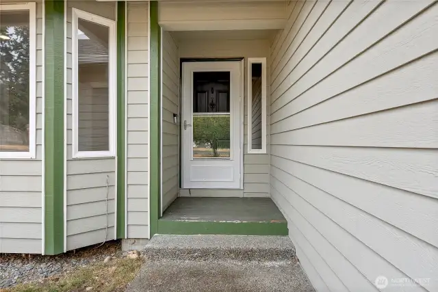 Covered entry.