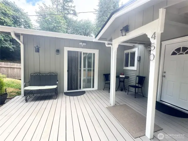 A great space to relax and enjoy the wildlife.