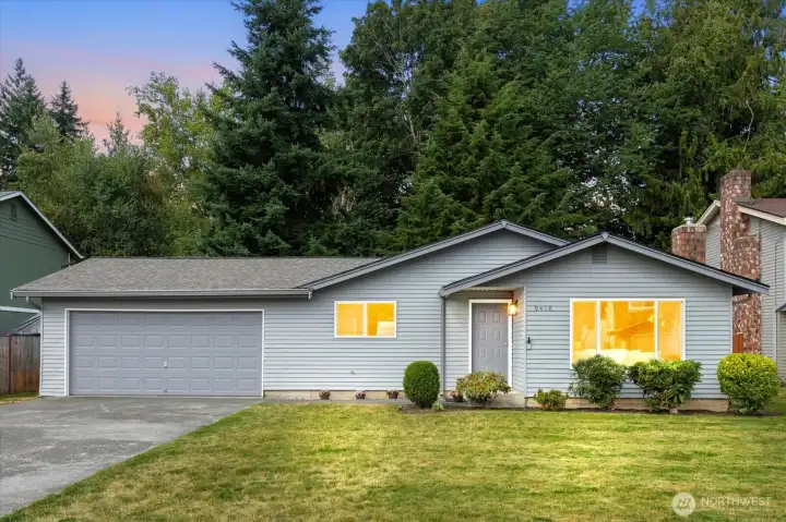 This East facing home offers terrific natural light throughout the day.