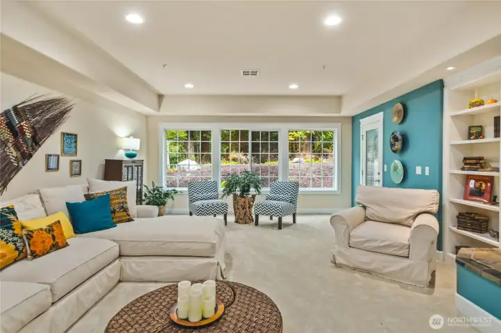 Living Area with Door to Patio