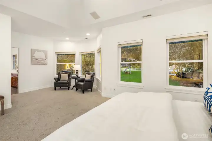 Another view of the primary suite.