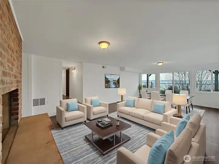 Recroom staging ideas.