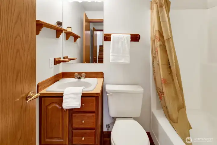 Lower bathroom