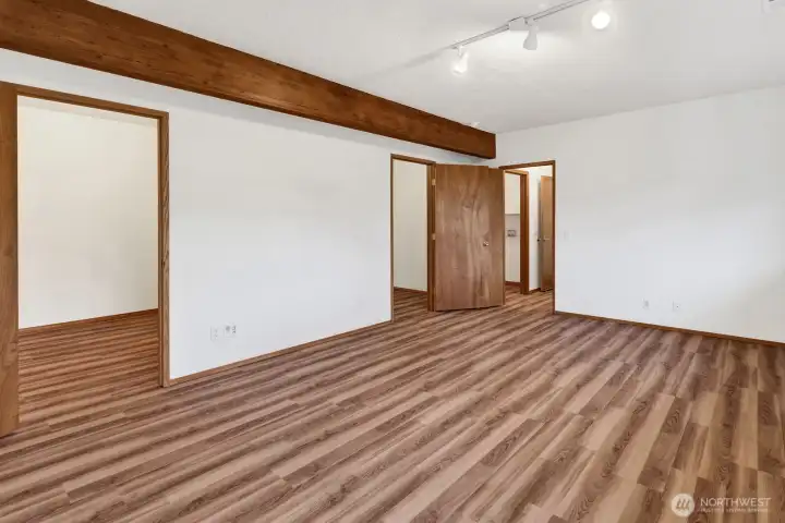 new floors and paint