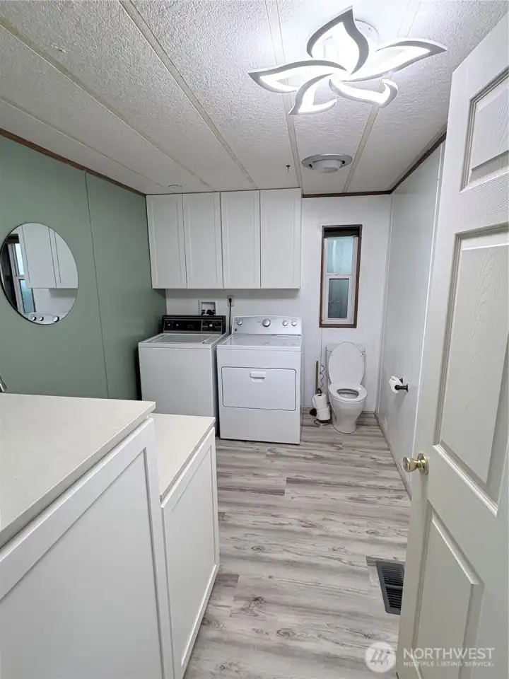 Powder Room/Laundry Room