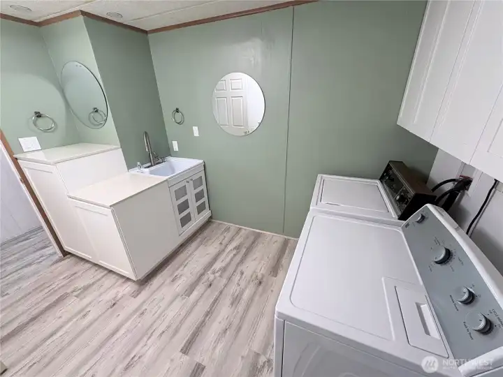 Powder Room/Laundry Room