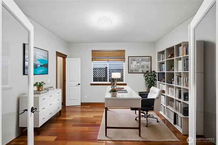 Downstairs bedroom/office