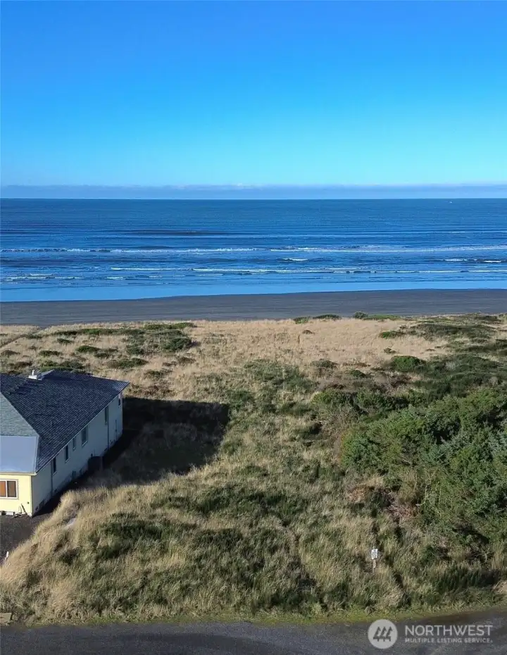 The lot is cleared and ready to build on.