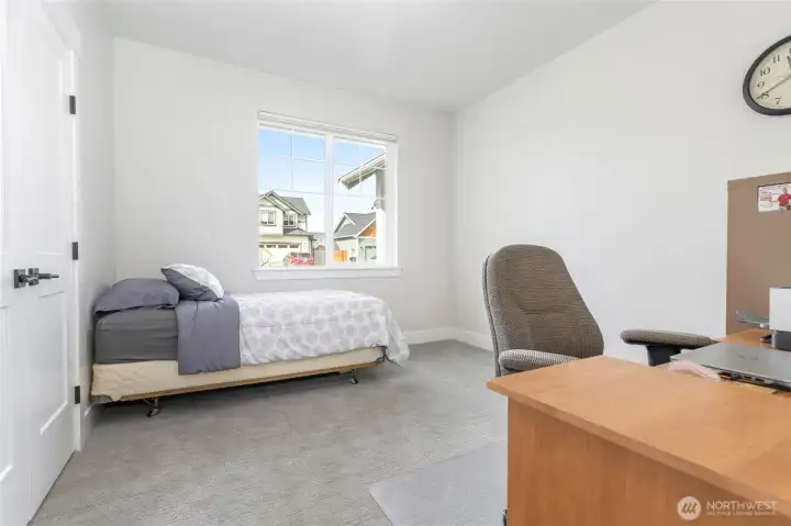 Bedroom #3, this one also faces west.