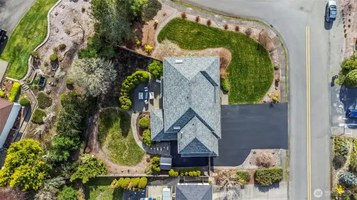 On .3 acres with landscaping already in place!