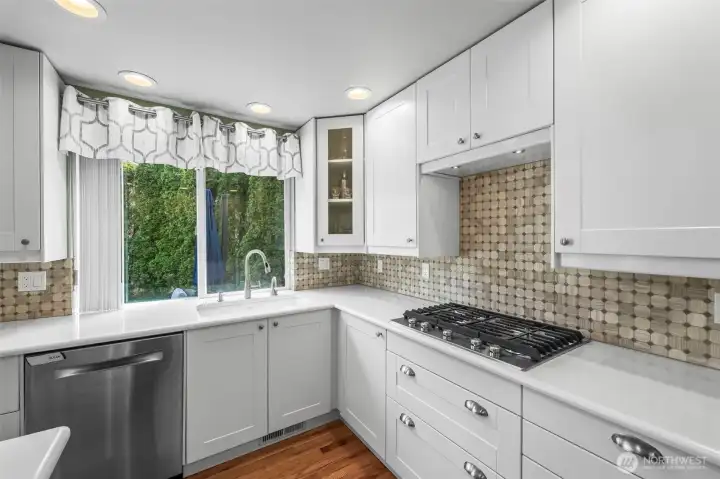 Peaceful setting looking towards your private backyard.