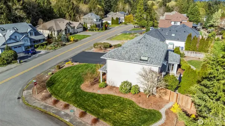 Enjoy gardening and relaxing with extra front yard space!