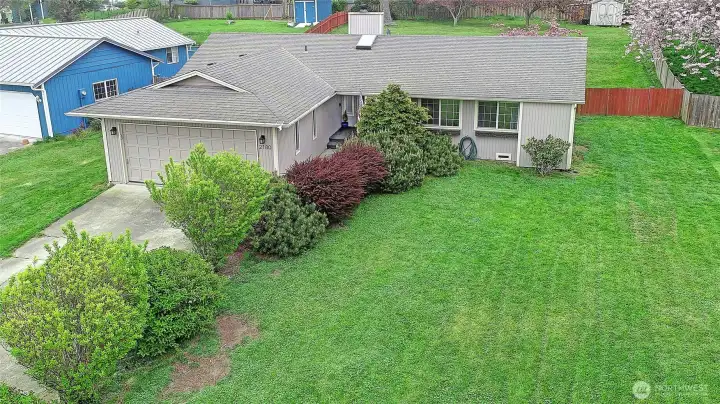 Front Aerial View