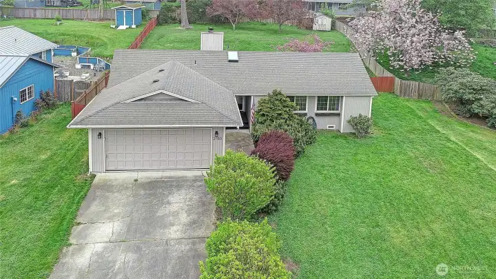 Front Aerial View