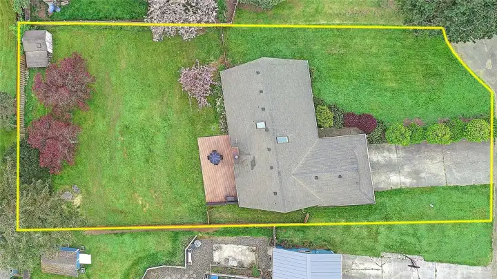 Back Yard Aerial View