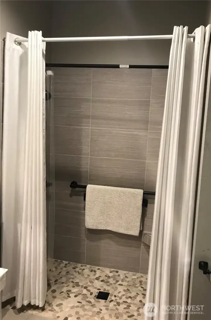 Easy access to shower