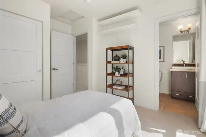 Bedroom 2 with ensuite full bathroom. Bedroom 2 with ensuite full bathroom.