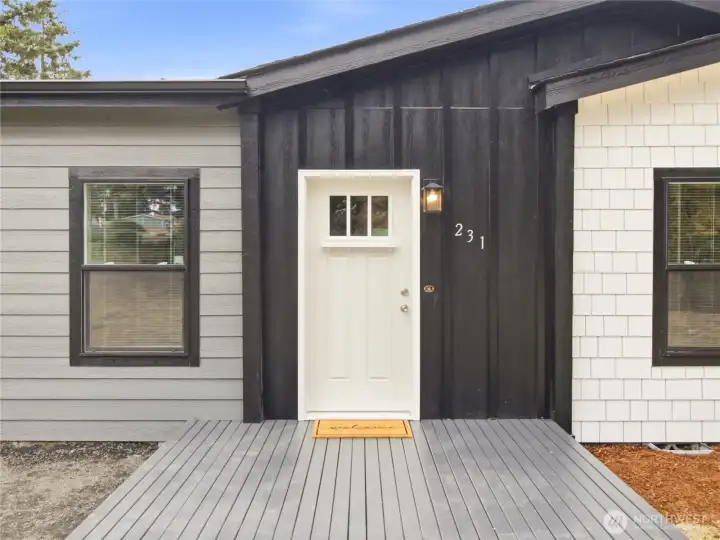 Welcome home! Welcome home!