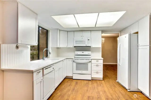 recently remodeled kitchen