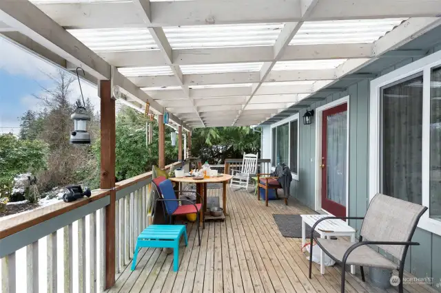 covered deck
